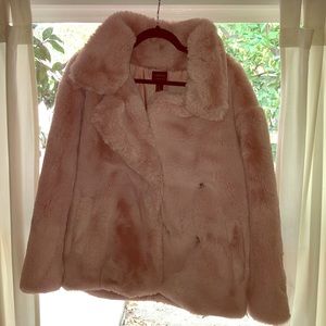 Forever 21 plush coat